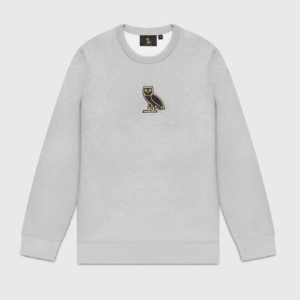 Classic Owl Crewneck Sweatshirt Heather Grey