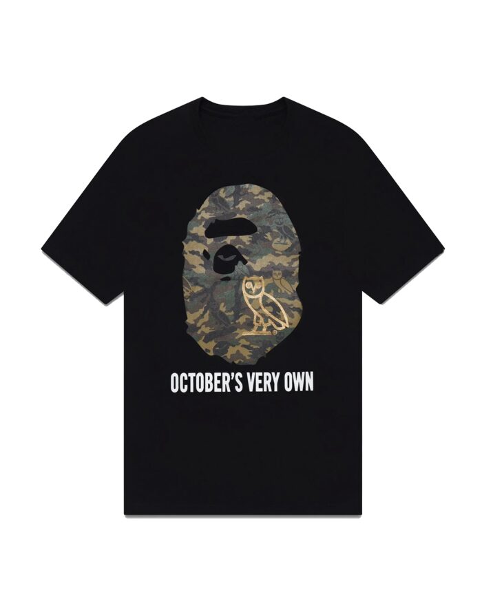 OVO x Bape Ape Head T-Shirt