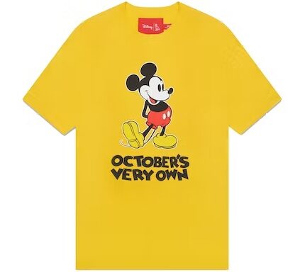 OVO x Disney Classic Mickey T-Shirt – Yellow