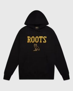 Ovo® x Roots Athletics Owl Hoodie Black
