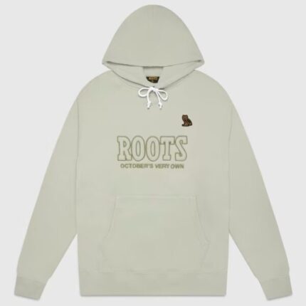 Ovo® x Roots Owl Patch Hoodie Grey