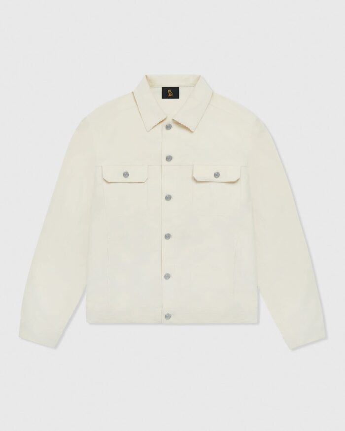 CORDUROY TRUCKER JACKET CREAM