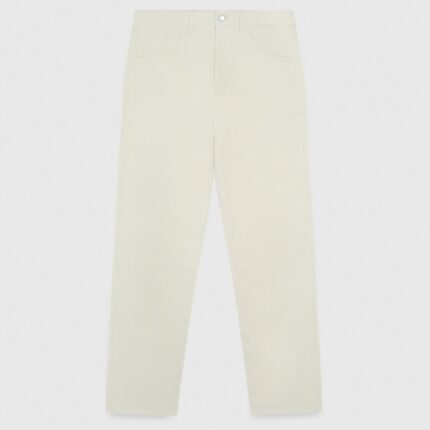Corduroy 5 Pocket Pant - Cream
